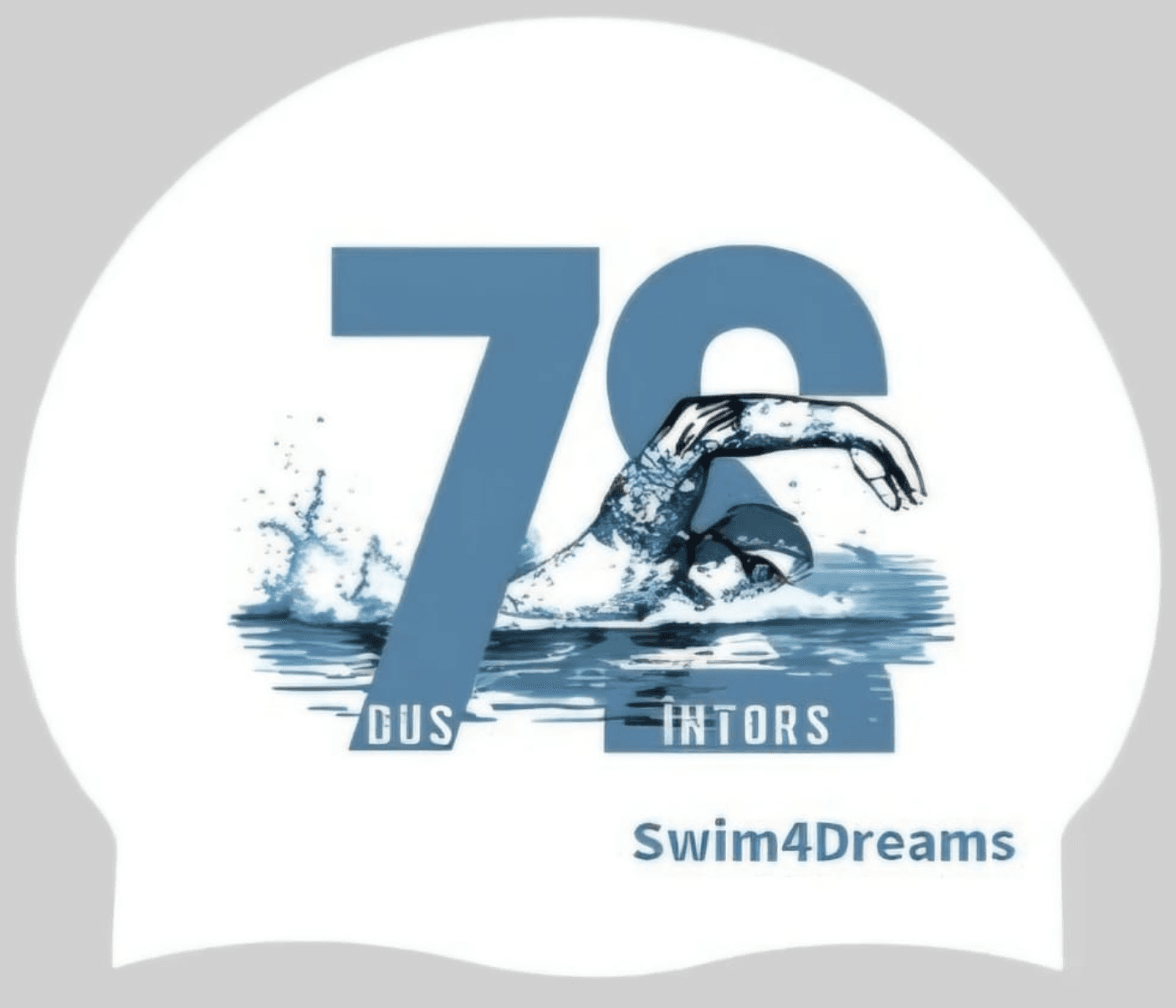 Cască oficială Swim4Dreams 72 Dus-Întors
