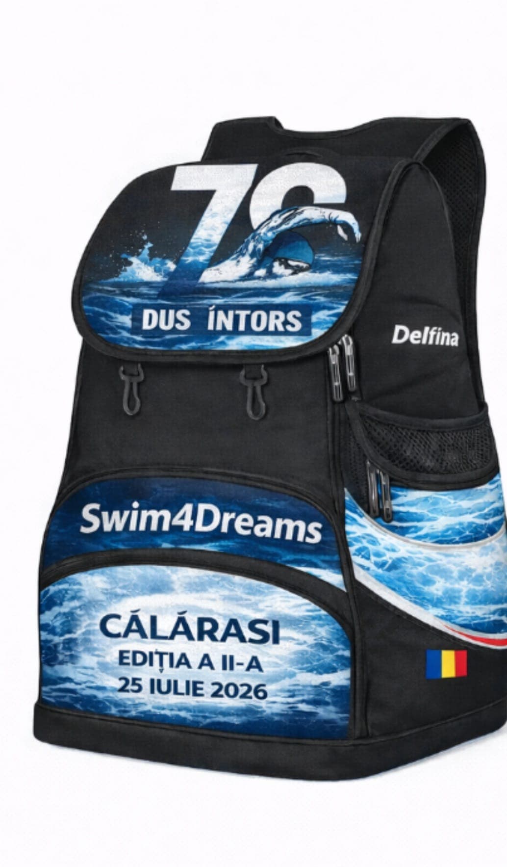 Rucsac oficial Swim4Dreams 72 Dus-Întors