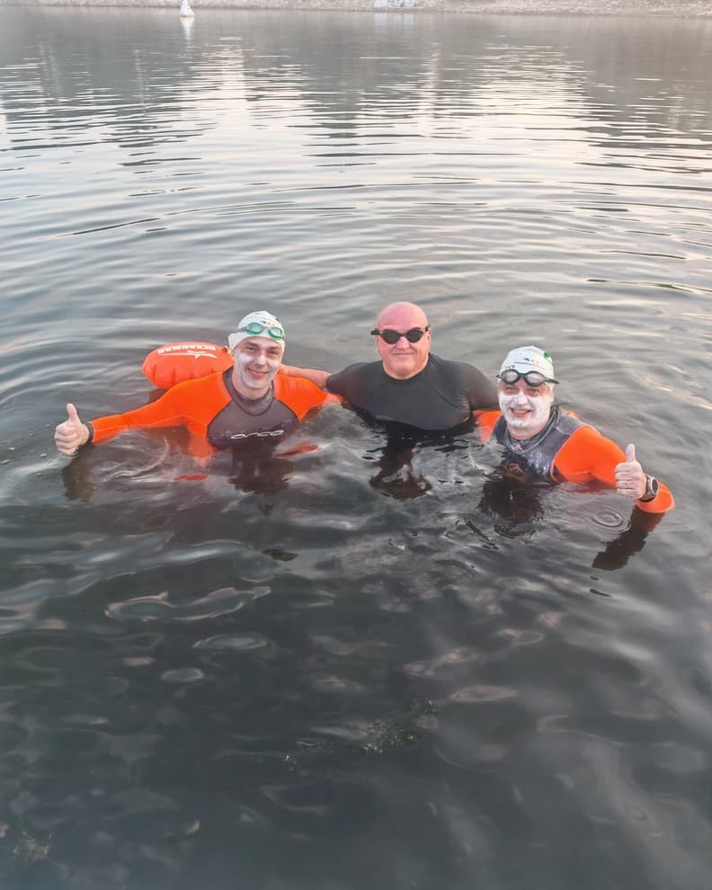 Swim4Dreams - Mihai Badea, Martin Strel și Alex Nicoară